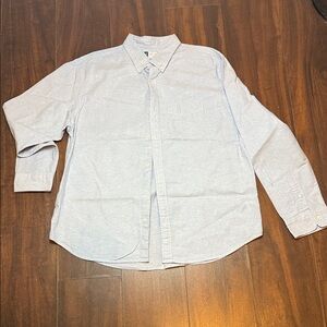 Old Navy Light Blue Casual Button Down Shirt